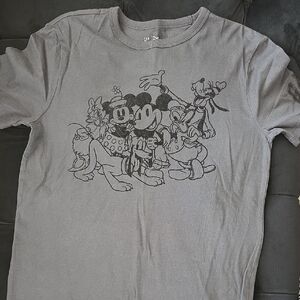 Disney Gray Character Tee for Kids